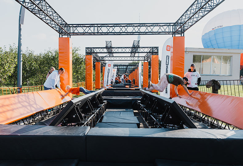 Горизонтальная переправа – 6 м.