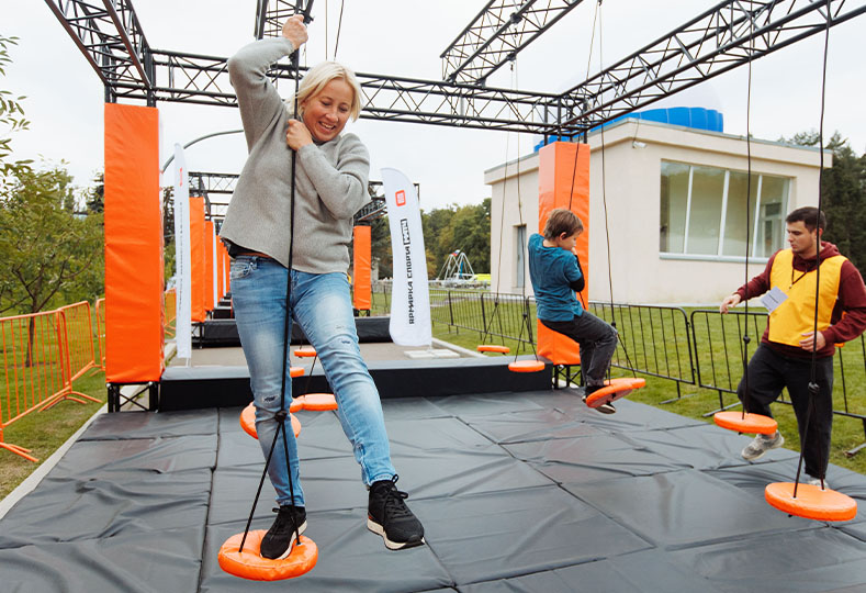 Подвесные диски – 6 м.