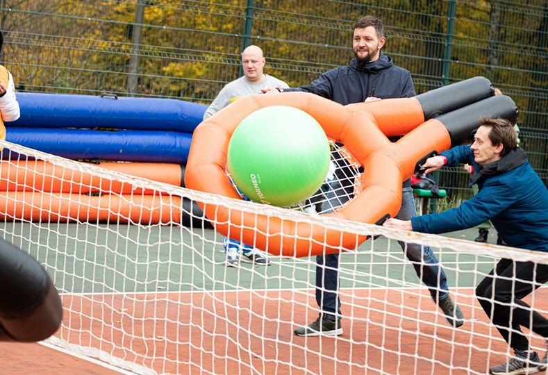 Надувной теннис