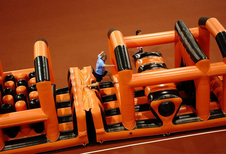 Забег - Пройди трассу быстрее соперника!