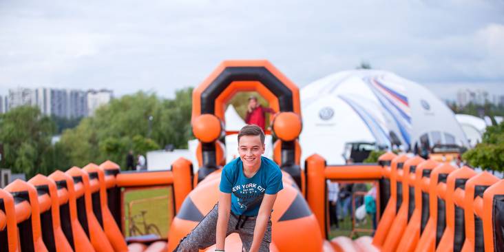 Районный праздник в Марьино