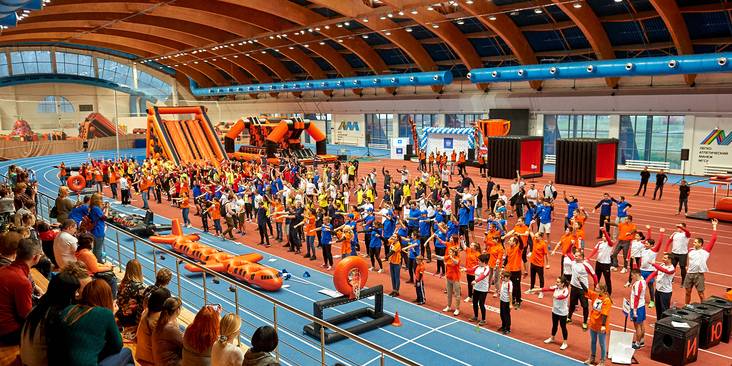 Спортивный корпоратив с семьёй