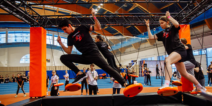 Студгонка 2024 в стиле Ниндзя