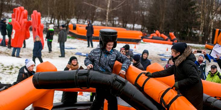 Зимние семейные соревнования