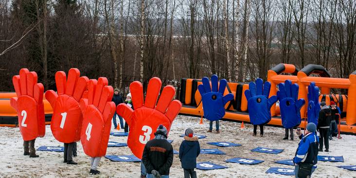 Зимние семейные соревнования