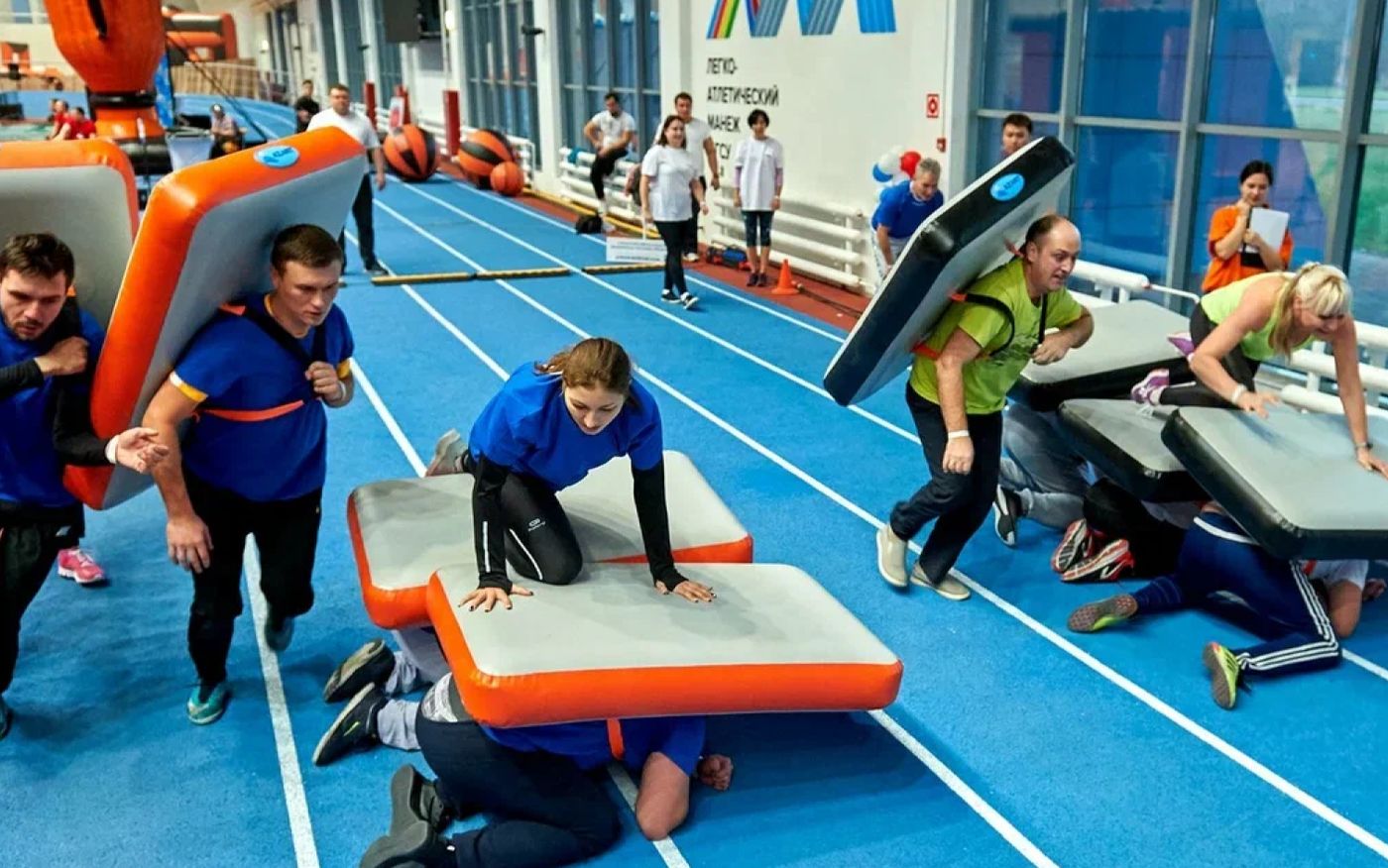 Надувная тропа