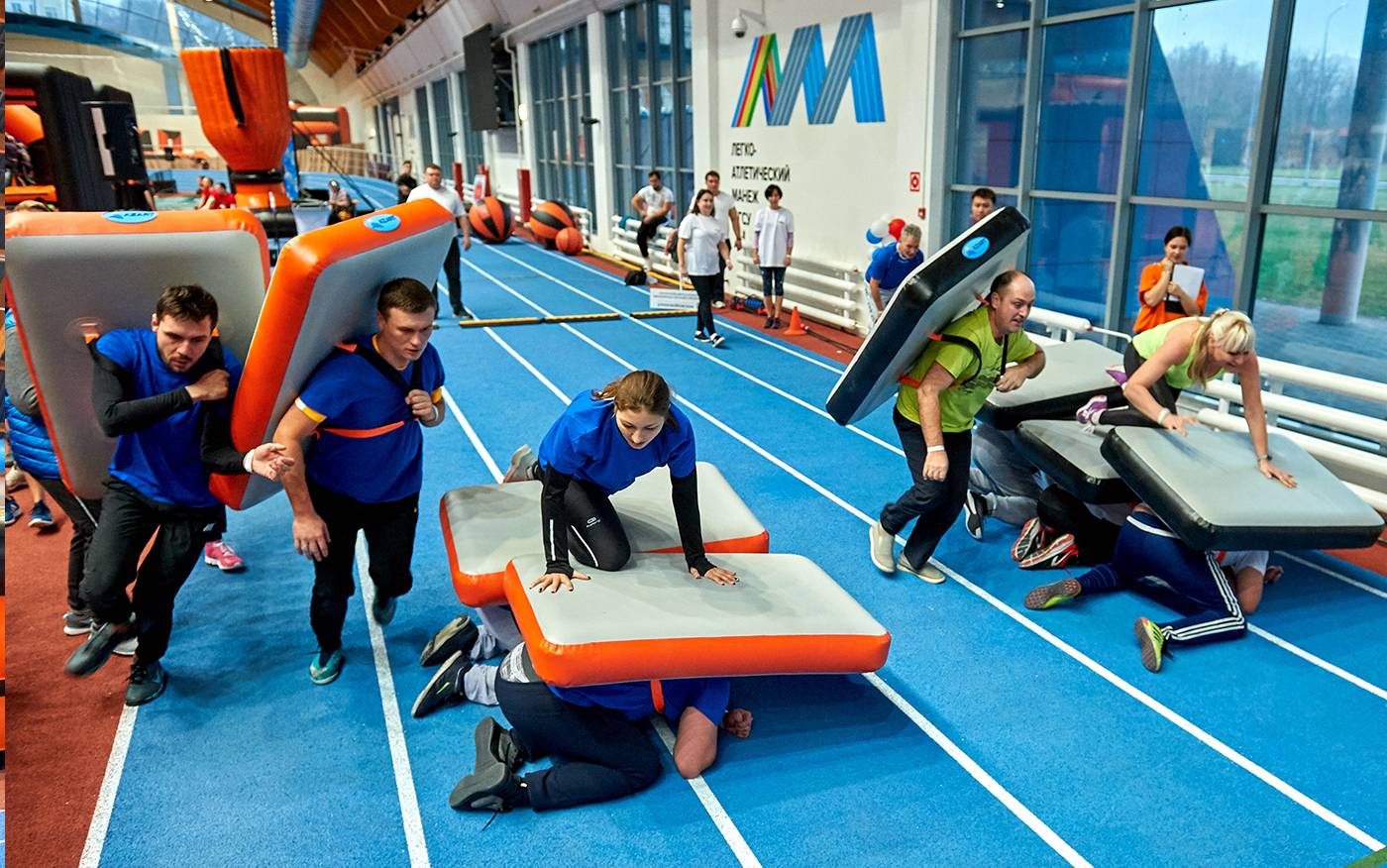 Командный биатлон