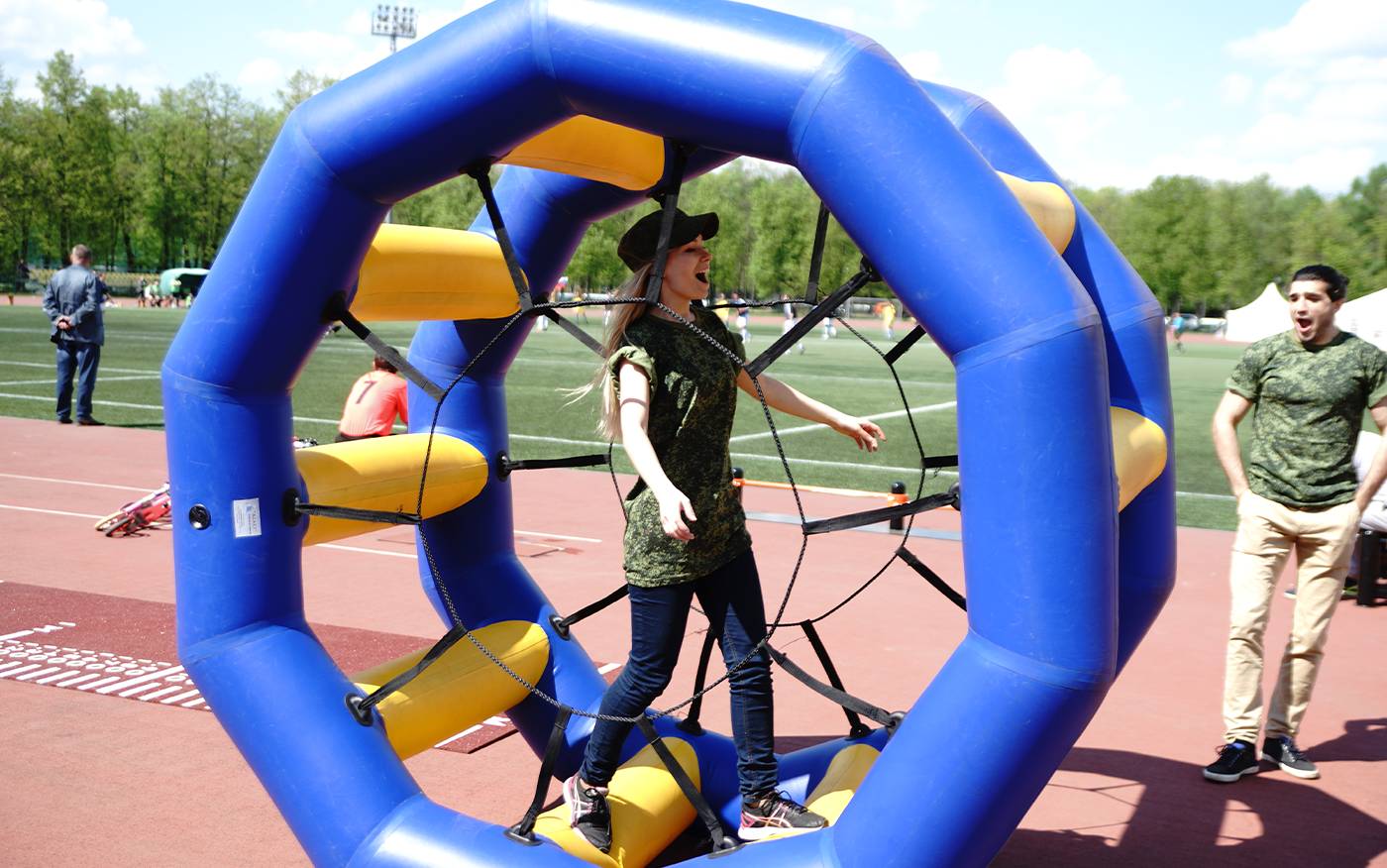 Командный биатлон